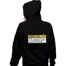Load image into Gallery viewer, Daily_Deal_Shirts Zippered Hoodies, Unisex / Small / Black Resolutions 2024