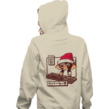 Load image into Gallery viewer, Secret_Shirts Zippered Hoodies, Unisex / Small / White Mogwai's Song
