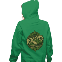 Load image into Gallery viewer, Shirts Zippered Hoodies, Unisex / Small / Irish Green Lembas Bread