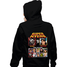Load image into Gallery viewer, Daily_Deal_Shirts Zippered Hoodies, Unisex / Small / Black Super Mike Myers
