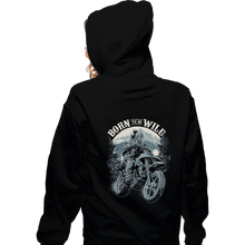 Load image into Gallery viewer, Shirts Zippered Hoodies, Unisex / Small / Black Born To Be Wild Deal