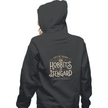 Load image into Gallery viewer, Shirts Zippered Hoodies, Unisex / Small / Dark heather Taking The Hobbits To Isengard