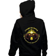 Load image into Gallery viewer, Shirts Pullover Hoodies, Unisex / Small / Black I Fought The Fire Demon