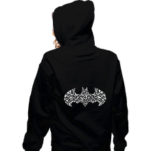 Load image into Gallery viewer, Daily_Deal_Shirts Zippered Hoodies, Unisex / Small / Black The Call Of Bats