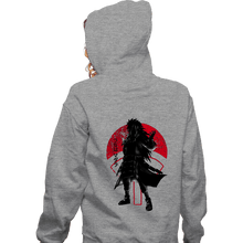 Load image into Gallery viewer, Shirts Zippered Hoodies, Unisex / Small / Sports Grey Crimson Madara