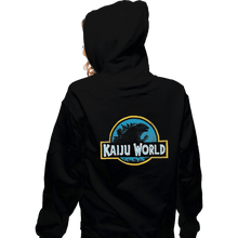 Load image into Gallery viewer, Shirts Zippered Hoodies, Unisex / Small / Black Kaiju World