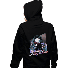 Load image into Gallery viewer, Shirts Zippered Hoodies, Unisex / Small / Black City To Burn Down