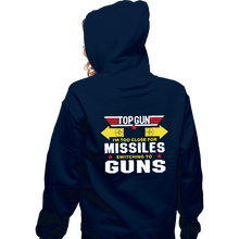 Load image into Gallery viewer, Shirts Zippered Hoodies, Unisex / Small / Navy Switching To Guns