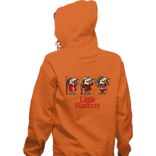 Load image into Gallery viewer, Daily_Deal_Shirts Zippered Hoodies, Unisex / Small / Red Little Slackers