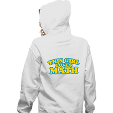 Load image into Gallery viewer, Secret_Shirts Zippered Hoodies, Unisex / Small / White Girl Loves Math