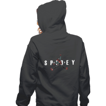 Load image into Gallery viewer, Shirts Zippered Hoodies, Unisex / Small / Dark Heather Air Spidey