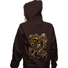 Load image into Gallery viewer, Daily_Deal_Shirts Zippered Hoodies, Unisex / Small / Dark Chocolate Muddman