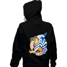 Load image into Gallery viewer, Secret_Shirts Zippered Hoodies, Unisex / Small / Black No Jedi