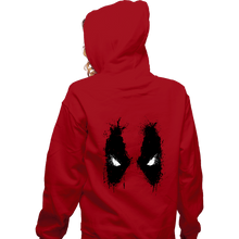 Load image into Gallery viewer, Shirts Zippered Hoodies, Unisex / Small / Red Splatter Merc