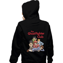 Load image into Gallery viewer, Shirts Zippered Hoodies, Unisex / Small / Black The Ghost Fighter Club