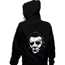 Load image into Gallery viewer, Shirts Zippered Hoodies, Unisex / Small / Black Shape Of Myers
