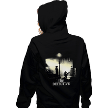 Load image into Gallery viewer, Shirts Zippered Hoodies, Unisex / Small / Black The Detective