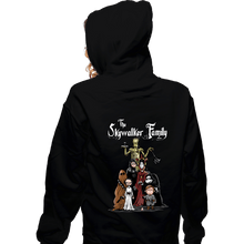 Load image into Gallery viewer, Daily_Deal_Shirts Zippered Hoodies, Unisex / Small / Black The Skywalker Family