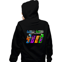 Load image into Gallery viewer, Shirts Zippered Hoodies, Unisex / Small / Black Select Z Fighter