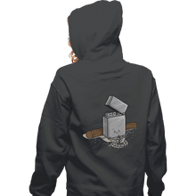 Load image into Gallery viewer, Shirts Zippered Hoodies, Unisex / Small / Dark Heather Out Of Fuel