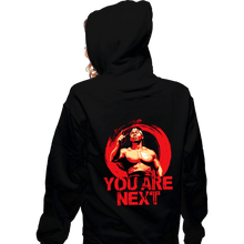 Load image into Gallery viewer, Daily_Deal_Shirts Zippered Hoodies, Unisex / Small / Black You Are Next