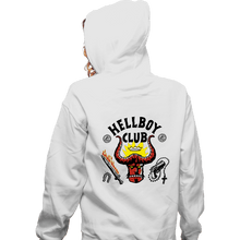 Load image into Gallery viewer, Daily_Deal_Shirts Zippered Hoodies, Unisex / Small / White HB Club