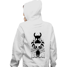 Load image into Gallery viewer, Shirts Zippered Hoodies, Unisex / Small / White The Knight The Shade