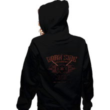 Load image into Gallery viewer, Daily_Deal_Shirts Zippered Hoodies, Unisex / Small / Black Dark Side Academy