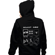 Load image into Gallery viewer, Daily_Deal_Shirts Zippered Hoodies, Unisex / Small / Black Select Game