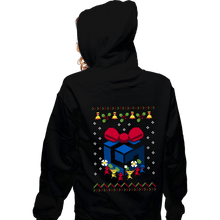 Load image into Gallery viewer, Daily_Deal_Shirts Zippered Hoodies, Unisex / Small / Black Ugly Cube