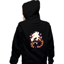Load image into Gallery viewer, Daily_Deal_Shirts Zippered Hoodies, Unisex / Small / Black Cheshire White Rabbit
