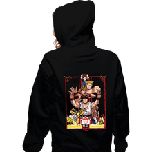Load image into Gallery viewer, Secret_Shirts Zippered Hoodies, Unisex / Small / Black Enter The Street