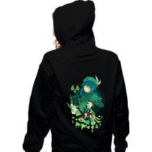 Load image into Gallery viewer, Daily_Deal_Shirts Zippered Hoodies, Unisex / Small / Black Windborne Bard Venti