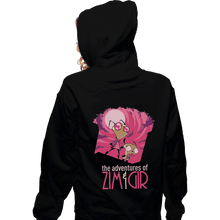 Load image into Gallery viewer, Shirts Pullover Hoodies, Unisex / Small / Black The Adventures Of Zim And Gir