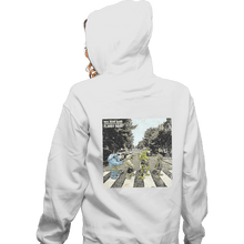 Load image into Gallery viewer, Shirts Zippered Hoodies, Unisex / Small / White Flabby Road