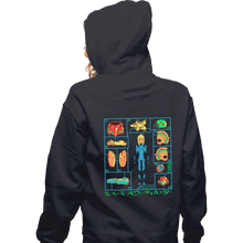 Load image into Gallery viewer, Shirts Zippered Hoodies, Unisex / Small / Dark Heather Hero Builder