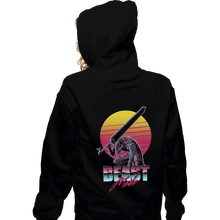 Load image into Gallery viewer, Shirts Zippered Hoodies, Unisex / Small / Black Beast Mode