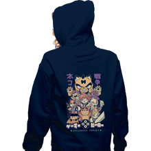 Load image into Gallery viewer, Shirts Zippered Hoodies, Unisex / Small / Navy Childhood Heroes