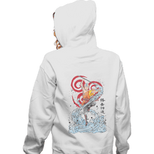 Load image into Gallery viewer, Shirts Zippered Hoodies, Unisex / Small / White The Power Of Air Nomads