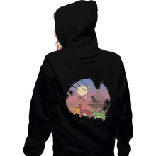 Load image into Gallery viewer, Shirts Zippered Hoodies, Unisex / Small / Black The Land Before Extinction