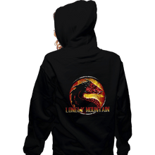 Load image into Gallery viewer, Shirts Zippered Hoodies, Unisex / Small / Black Lonely Mountain