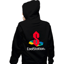 Load image into Gallery viewer, Secret_Shirts Zippered Hoodies, Unisex / Small / Black Coolstation