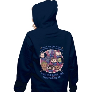 Daily_Deal_Shirts Zippered Hoodies, Unisex / Small / Navy Guardians Of The Dance