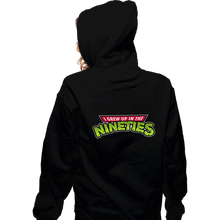 Load image into Gallery viewer, Secret_Shirts Zippered Hoodies, Unisex / Small / Black Grew Up In The Nineties