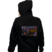 Load image into Gallery viewer, Shirts Zippered Hoodies, Unisex / Small / Black Holodeck Reunion
