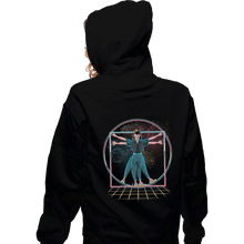 Load image into Gallery viewer, Shirts Zippered Hoodies, Unisex / Small / Black Vitruvian Things