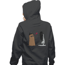 Load image into Gallery viewer, Shirts Zippered Hoodies, Unisex / Small / Dark heather Hairy Love
