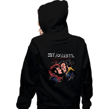 Load image into Gallery viewer, Secret_Shirts Zippered Hoodies, Unisex / Small / Black Forbidden Romance