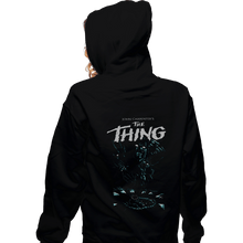 Load image into Gallery viewer, Shirts Zippered Hoodies, Unisex / Small / Black The Thing
