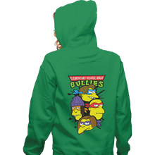 Load image into Gallery viewer, Shirts Zippered Hoodies, Unisex / Small / Irish Green Ninja Bullies
